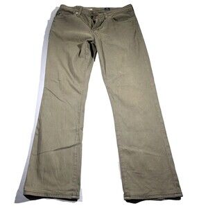 AG Adriano Goldschmied The Protege Jeans Pants Chinos Khaki Straight Leg 30 USA